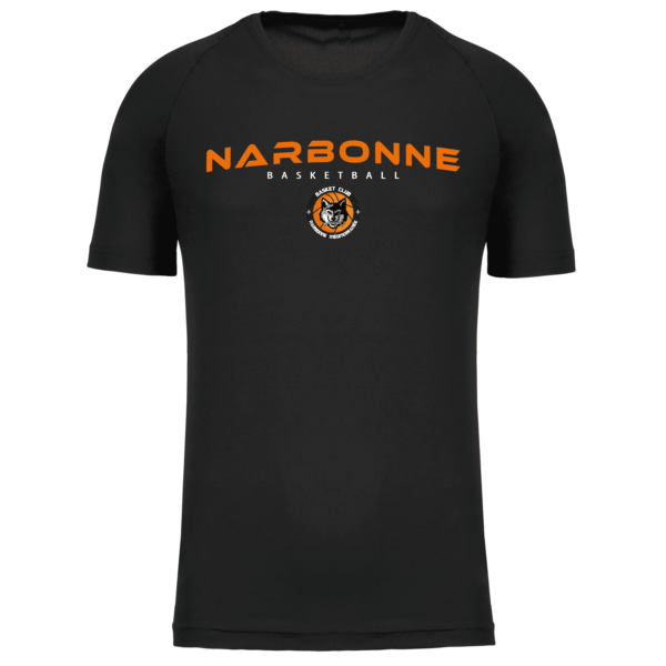 T-shirt sport – Noir – Homme